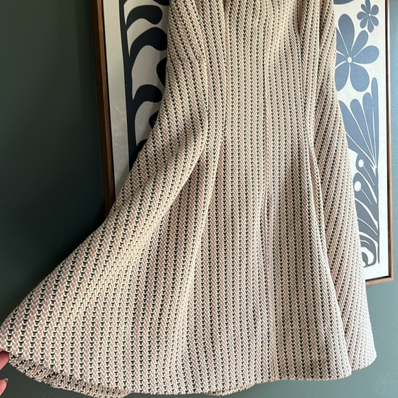 NWT Anthropologie Maeve Retro Criss-Cross back A-Line Mini dress Stretch M - Picture 3 of 7